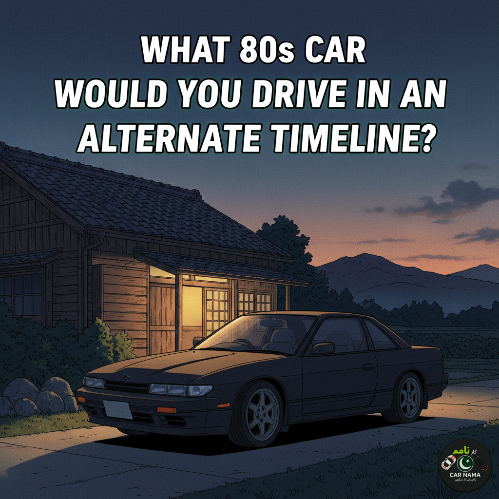 What 80s car would you drive in an alternate timeline